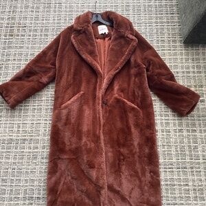 Faux Fur Teddy Bear Coat